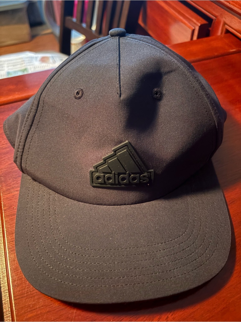 adidas Black Logo Performance Baseball Cap